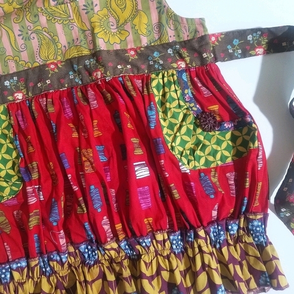 Matilda Jane Jester Red Shasta Bubble Top Size 4 - Picture 12 of 14